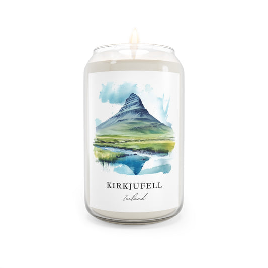 Kirkjufell, Iceland scented soy candle