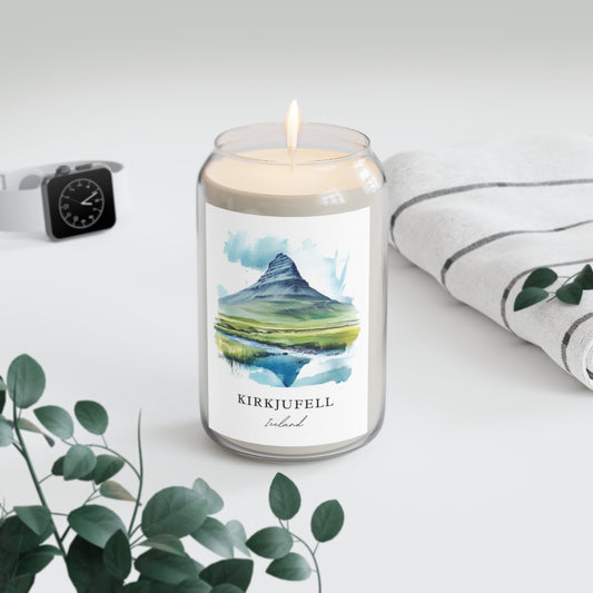 Kirkjufell, Iceland scented soy candle