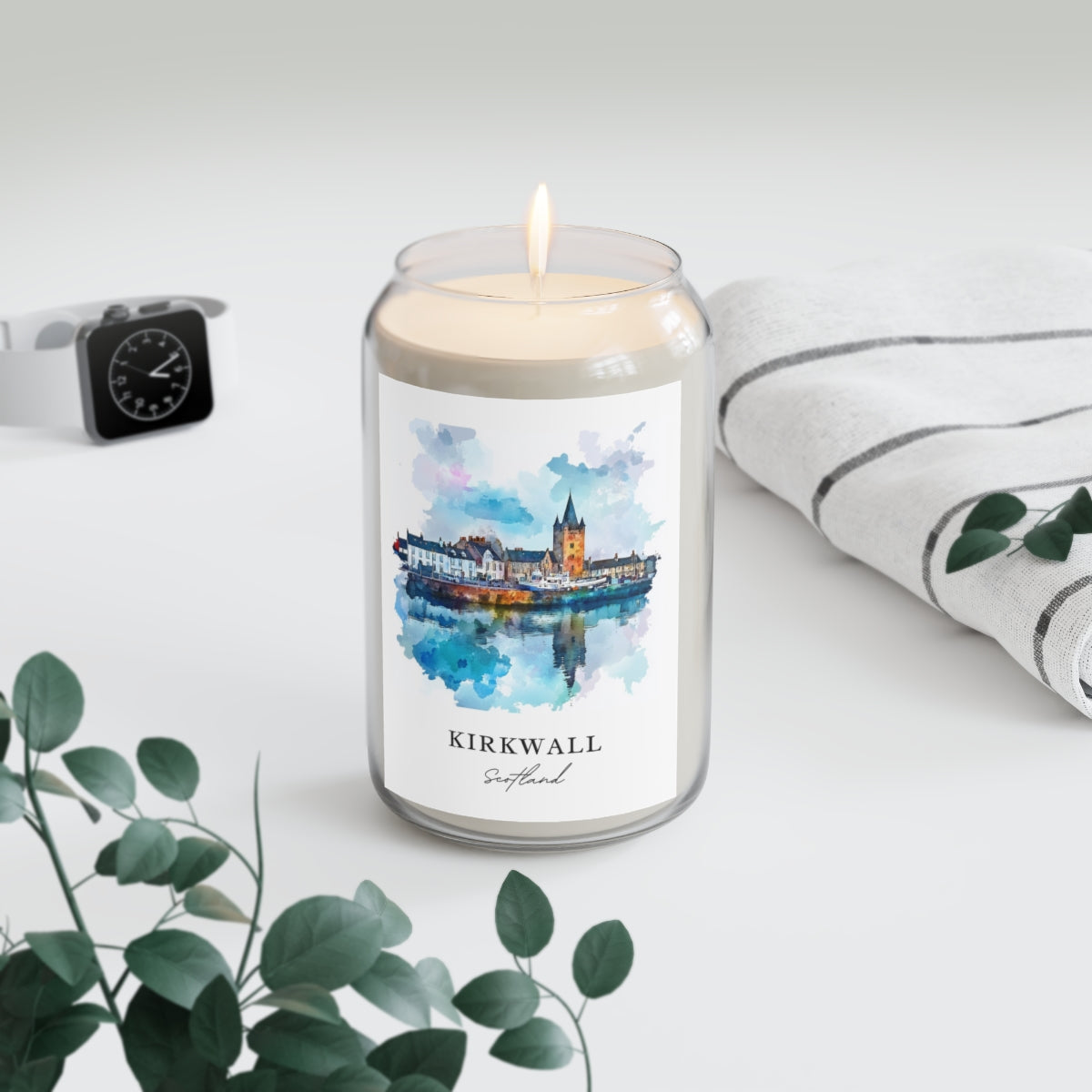 Kirkwall, Scotland scented soy candle