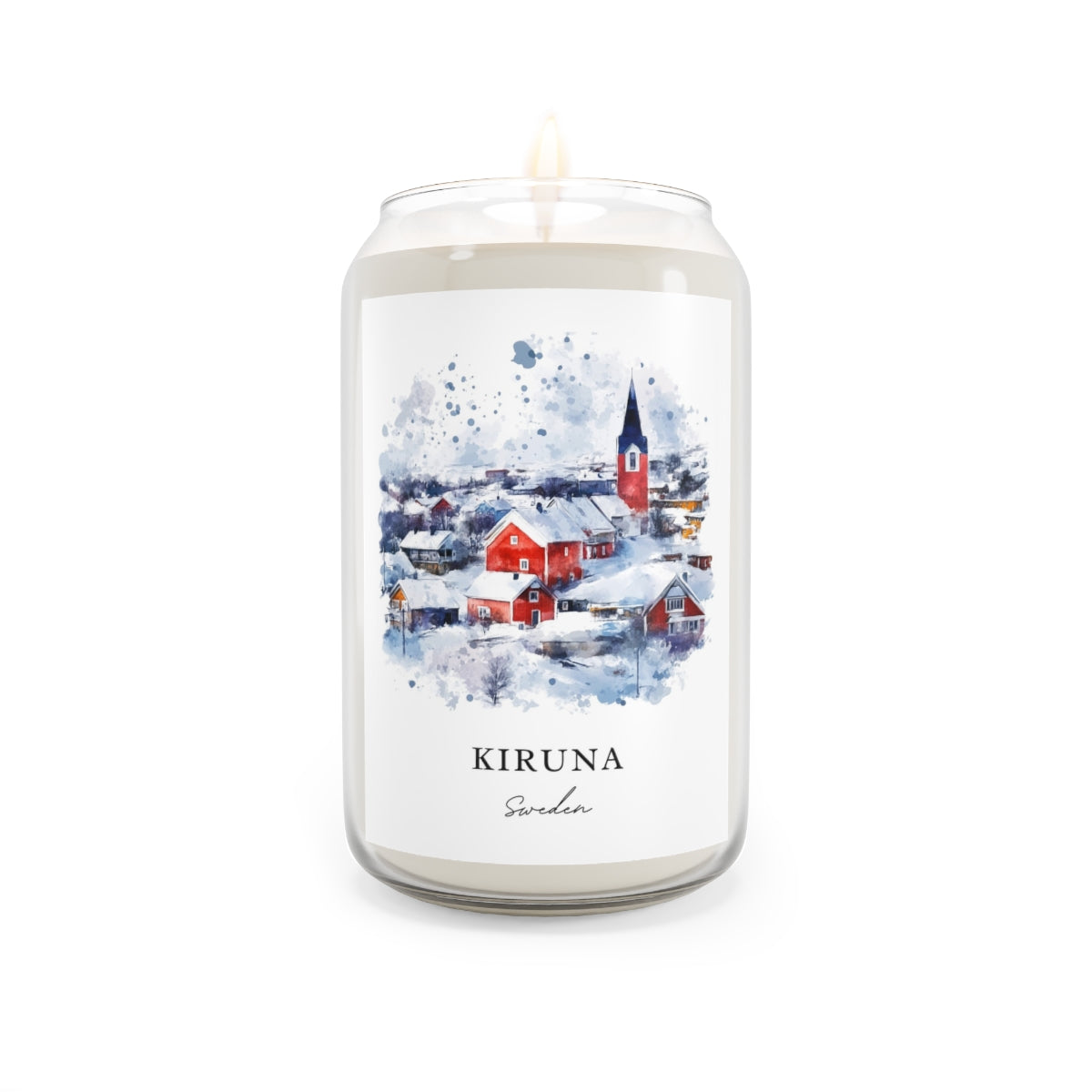 Kiruna, Sweden scented soy candle
