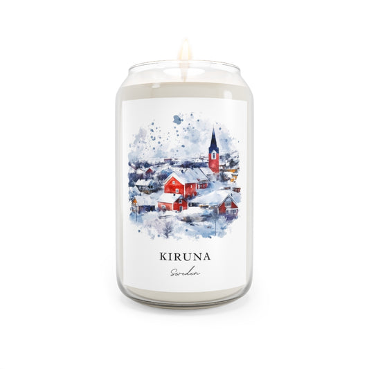 Kiruna, Sweden scented soy candle
