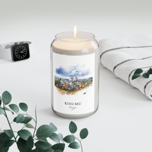 Kisumu, Kenya scented soy candle