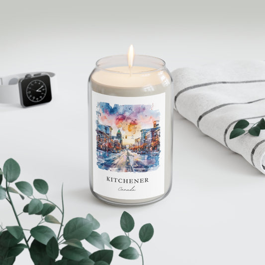 Kitchener, Canada scented soy candle