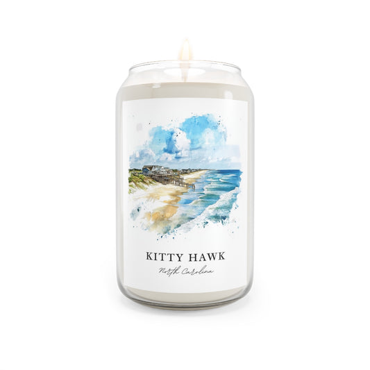 Kitty Hawk, North Carolina scented soy candle