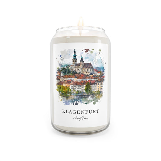 Klagenfurt, Austria scented soy candle