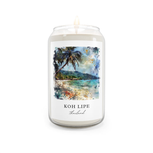 Koh Lipe, Thailand scented soy candle