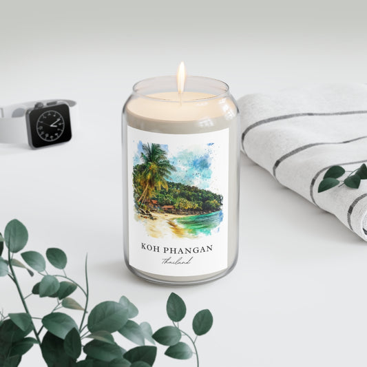 Koh Phangan, Thailand scented soy candle