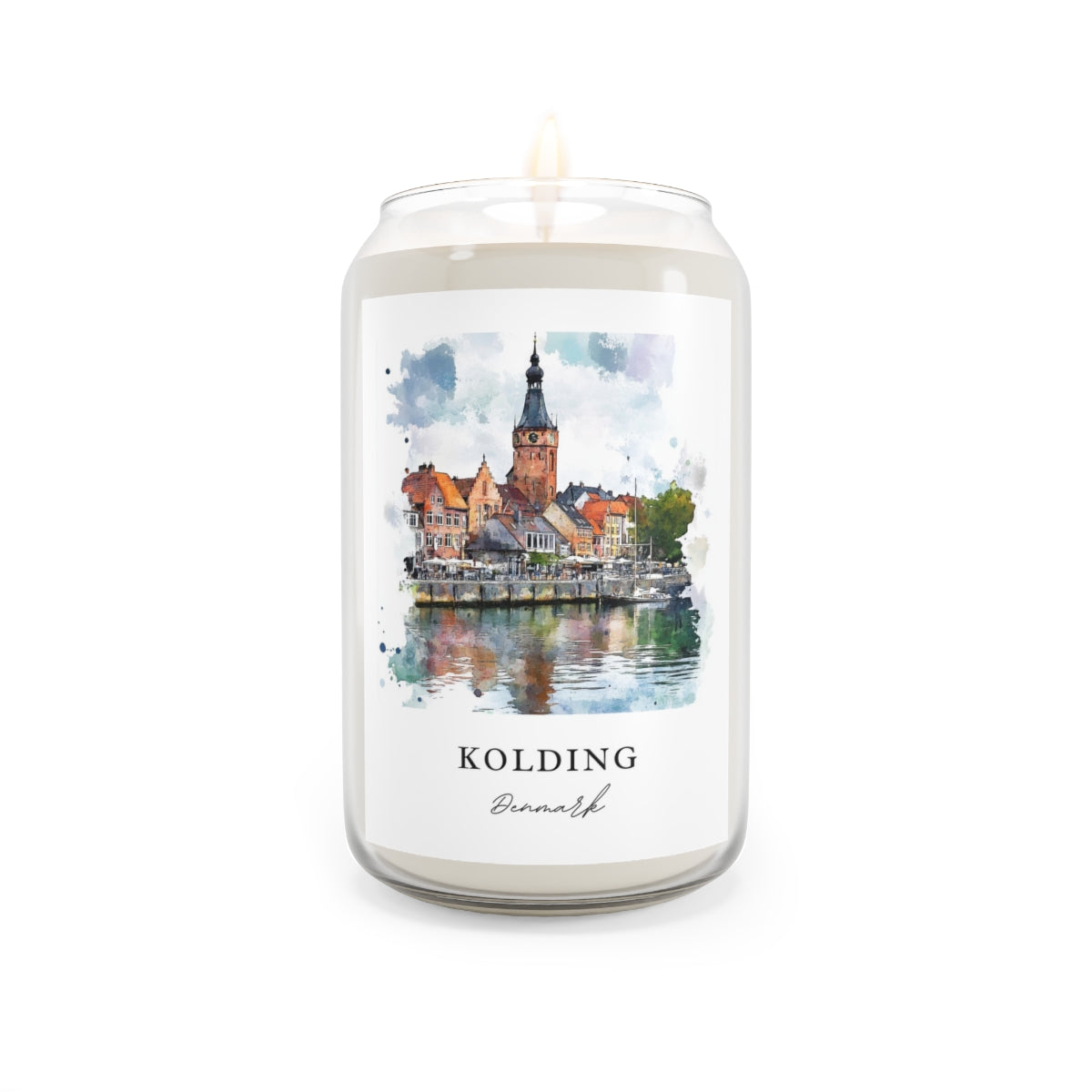 Kolding, Denmark scented soy candle