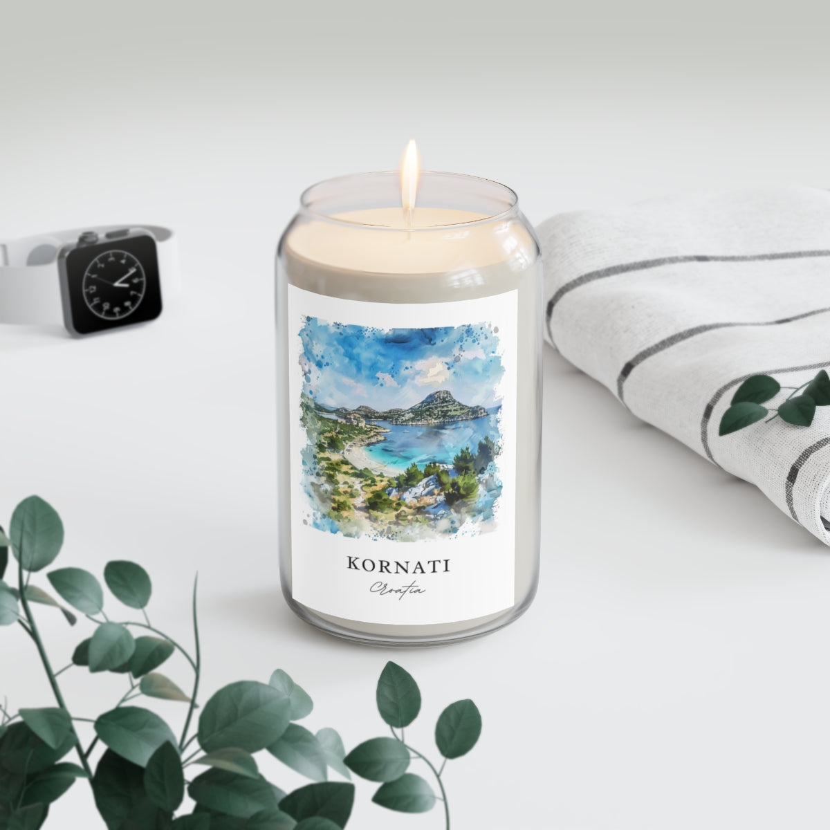 Kornati, Croatia scented soy candle