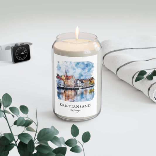 Kristiansand, Norway scented soy candle