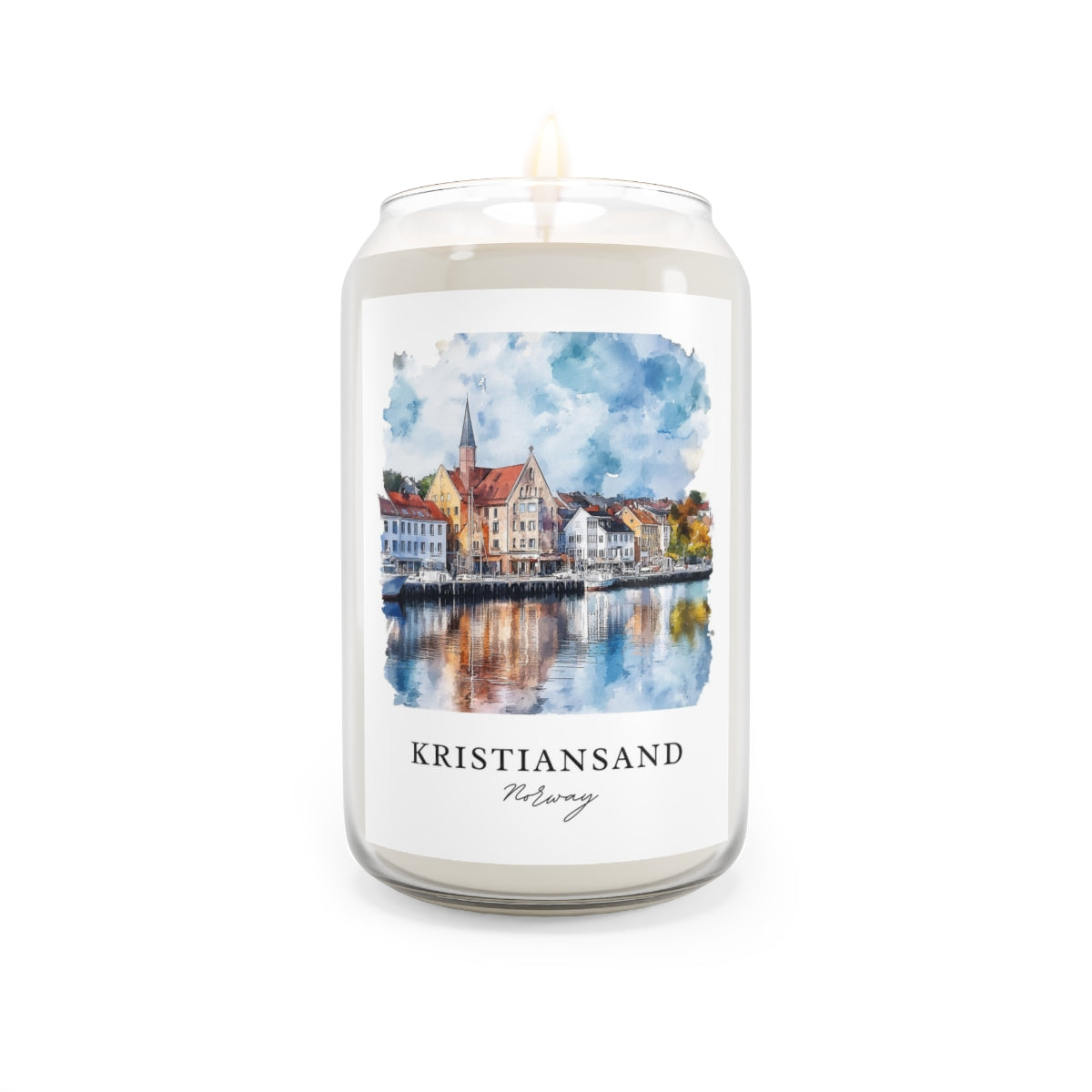 Kristiansand, Norway scented soy candle