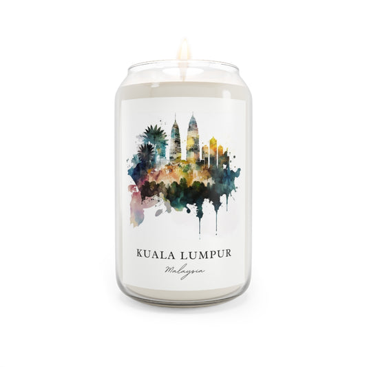 Kuala Lumpur, Malaysia scented soy candle
