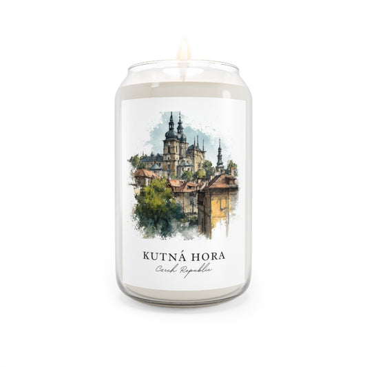 Kutná Hora, Czech Republic scented soy candle