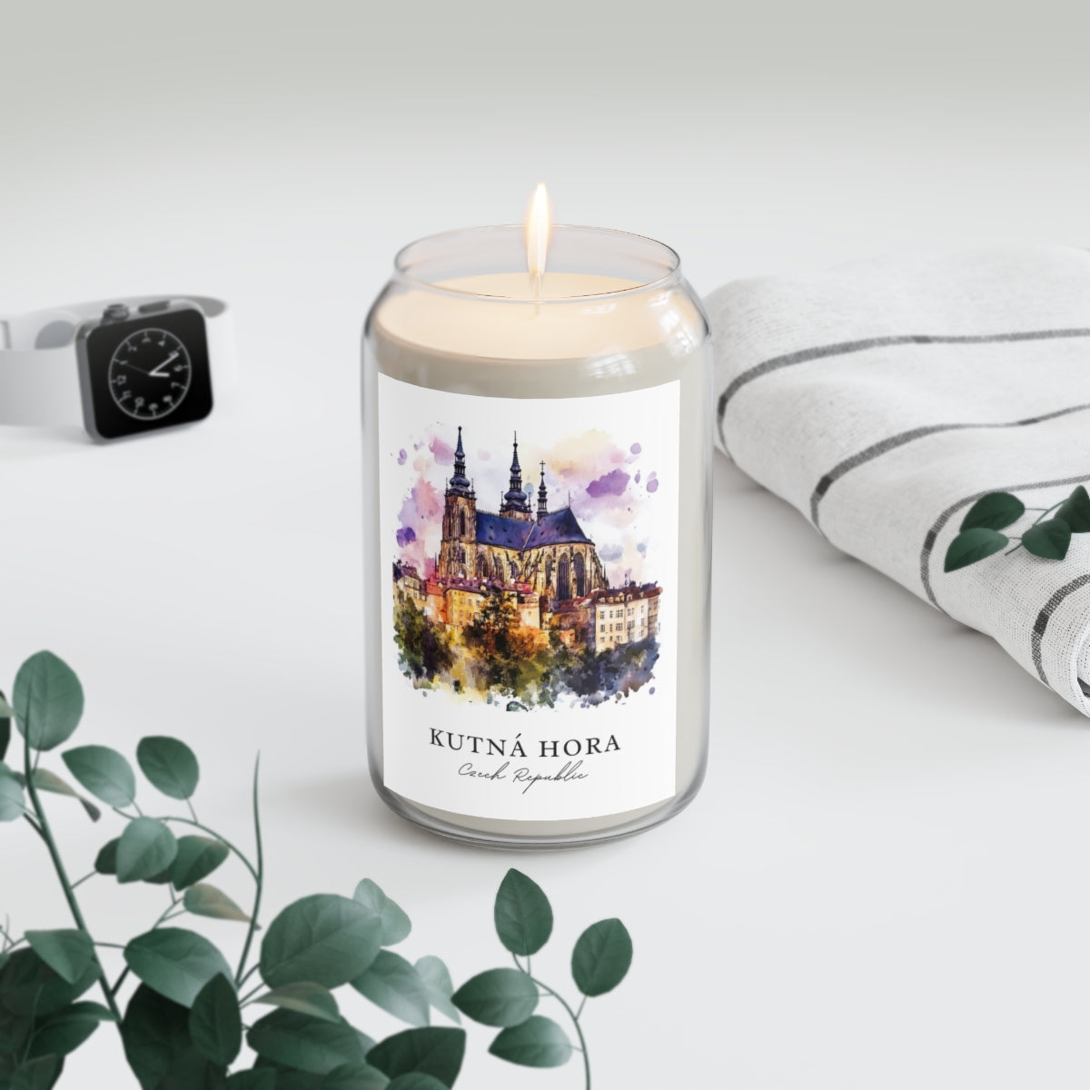 Kutná Hora, Czech Republic scented soy candle