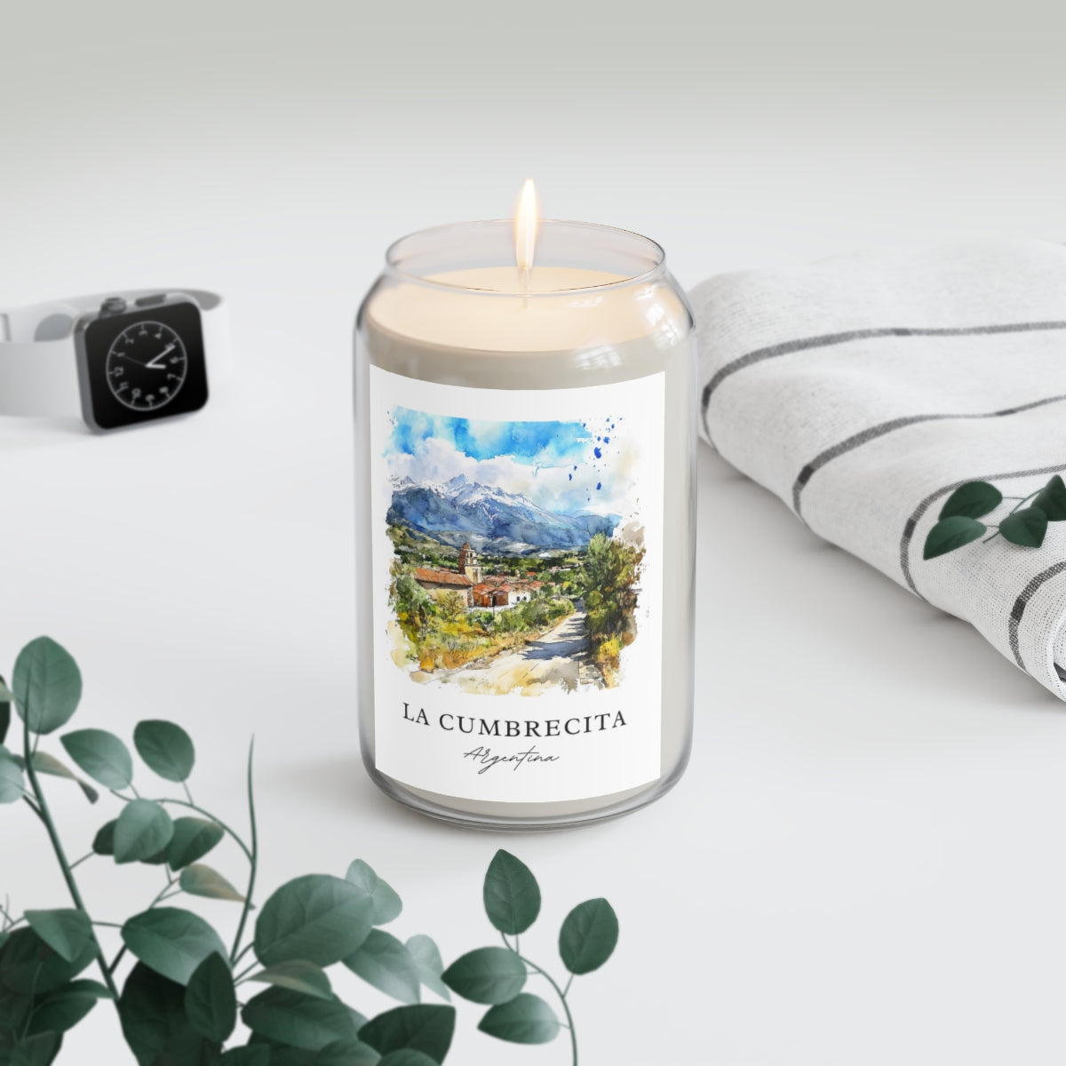 La Cumbrecita, Argentina scented soy candle