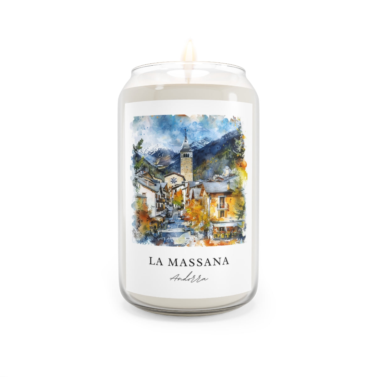 La Massana, Andorra scented soy candle
