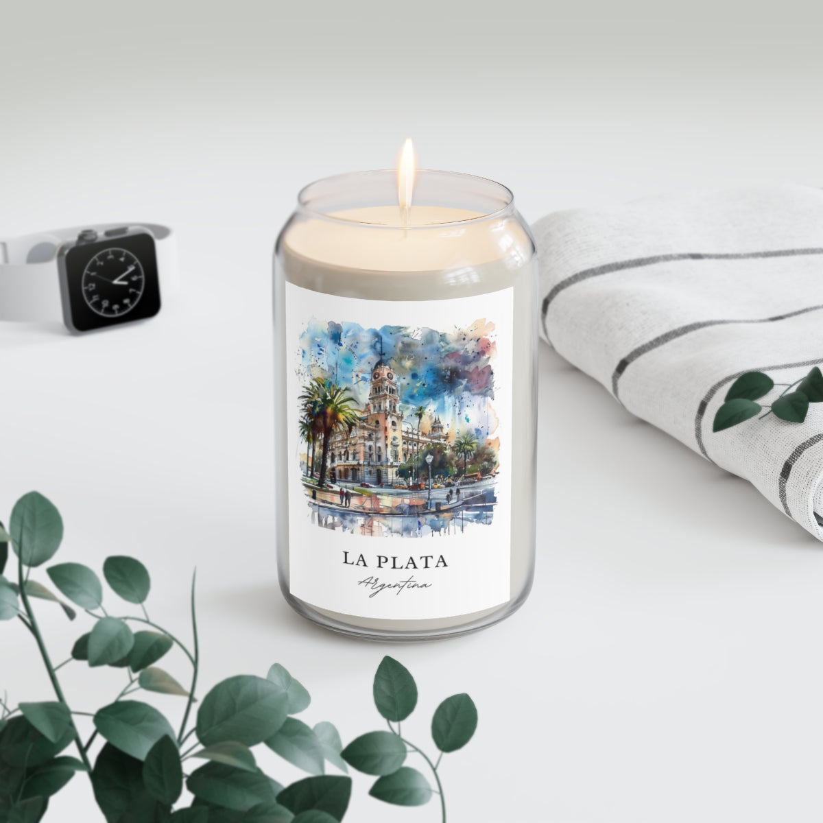 La Plata, Argentina scented soy candle