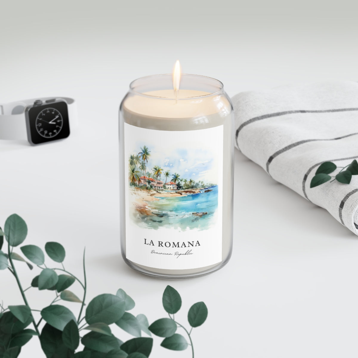 La Romana, Dominican Republic scented soy candle