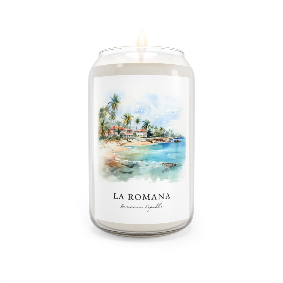 La Romana, Dominican Republic scented soy candle