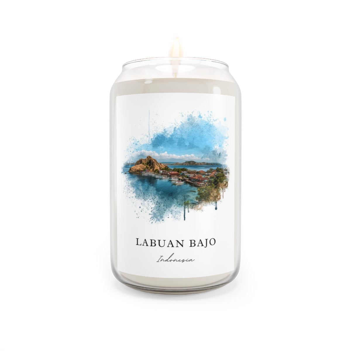 Labuan Bajo, Indonesia scented soy candle