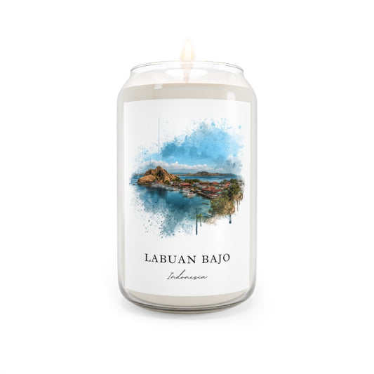 Labuan Bajo, Indonesia scented soy candle