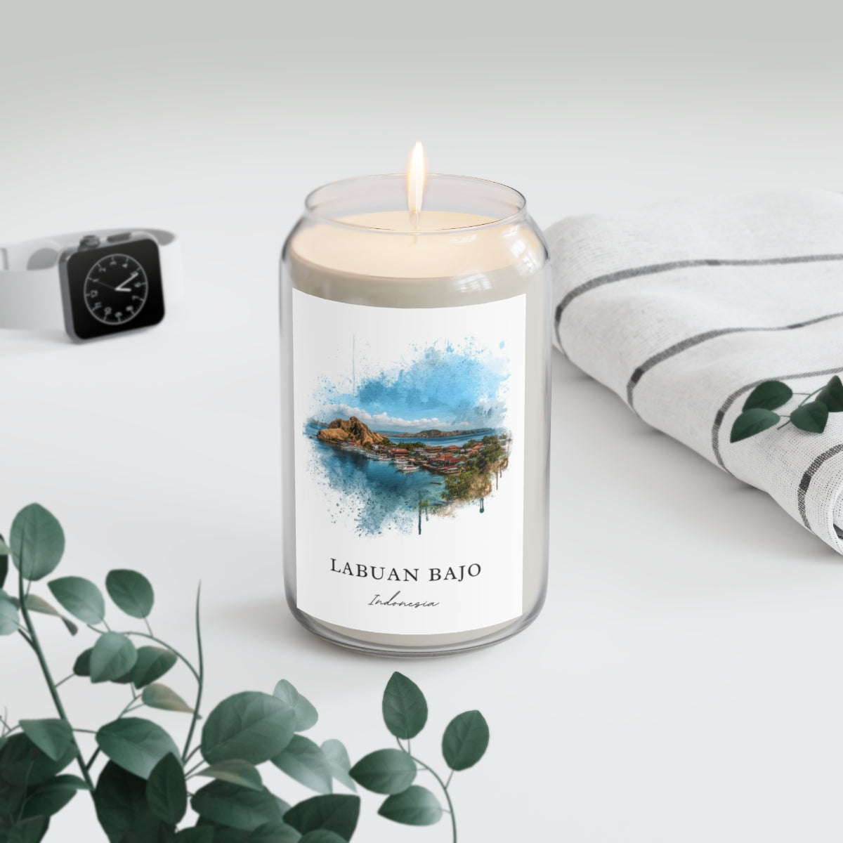 Labuan Bajo, Indonesia scented soy candle