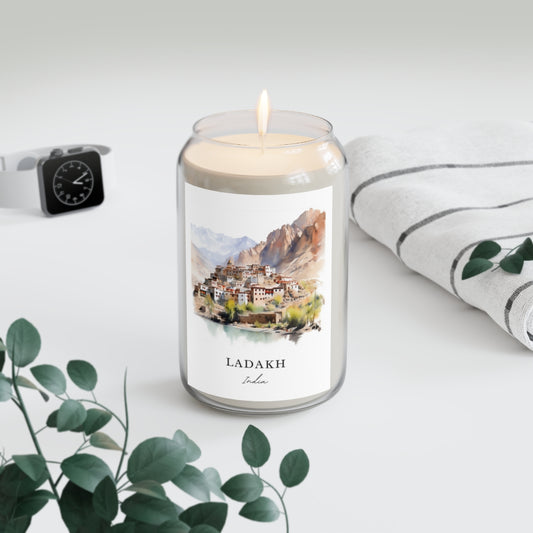 Ladakh, India scented soy candle