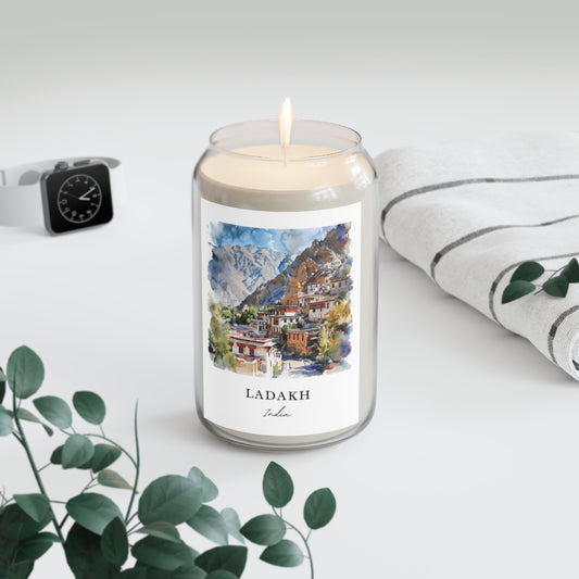 Ladakh, India scented soy candle