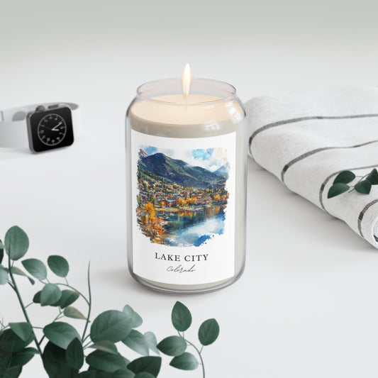 Lake City, Colorado scented soy candle