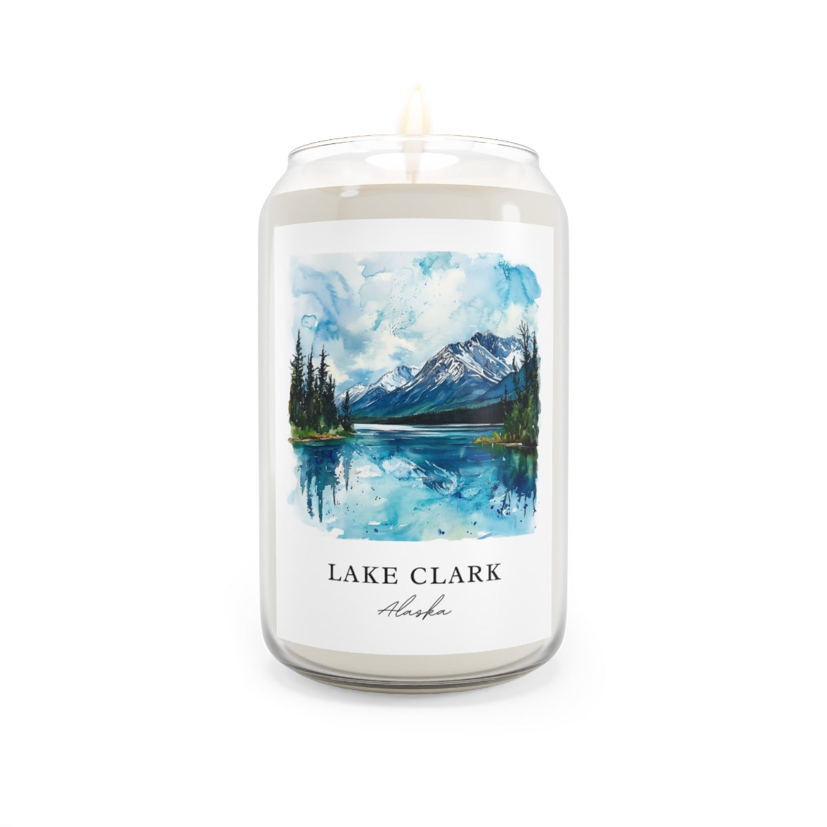 Lake Clark, Alaska scented soy candle