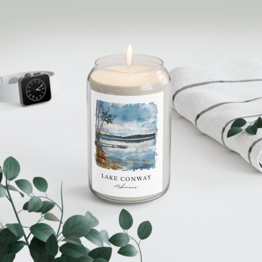 Lake Conway, Arkansas scented soy candle