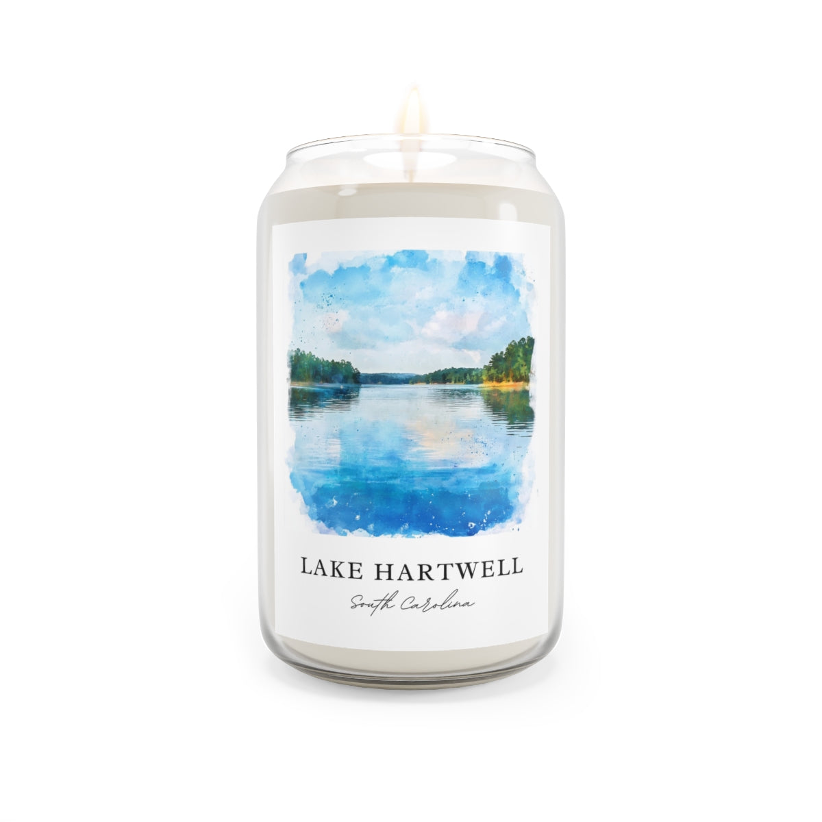 Lake Hartwell, South Carolina scented soy candle