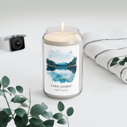 Lake James, North Carolina scented soy candle