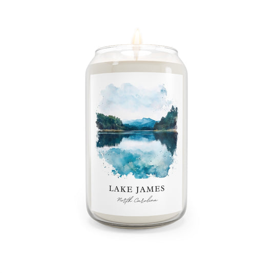 Lake James, North Carolina scented soy candle