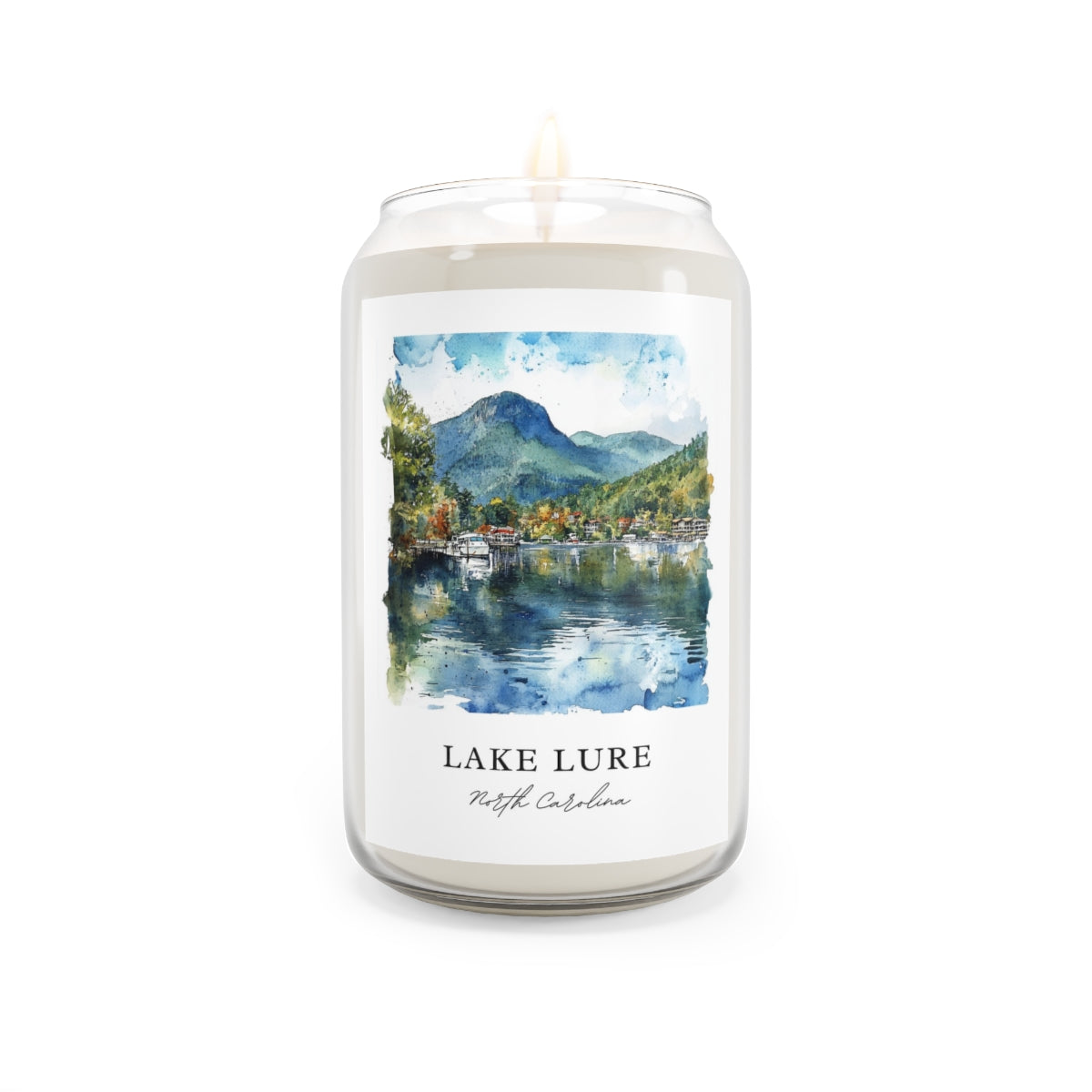 Lake Lure, North Carolina scented soy candle