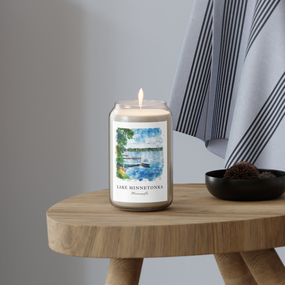 Lake Minnetonka, Minnesota scented soy candle