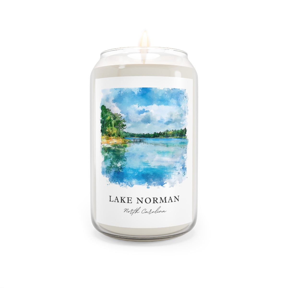 Lake Norman, North Carolina scented soy candle