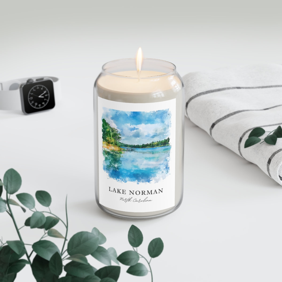 Lake Norman, North Carolina scented soy candle