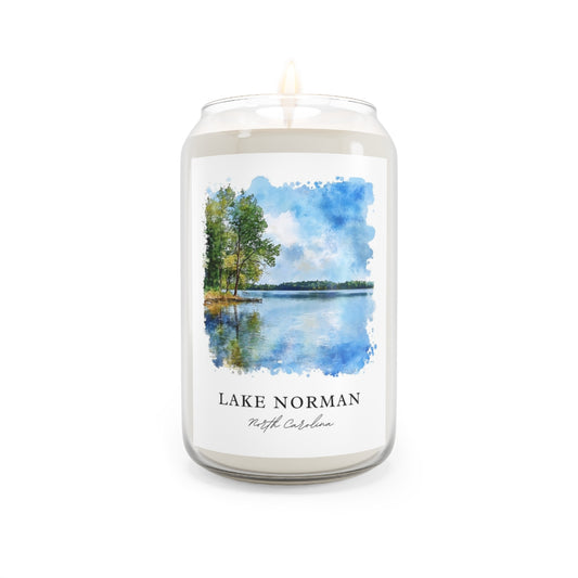 Lake Norman, North Carolina scented soy candle