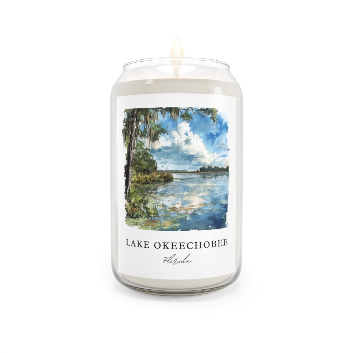 Lake Okeechobee, Florida scented soy candle