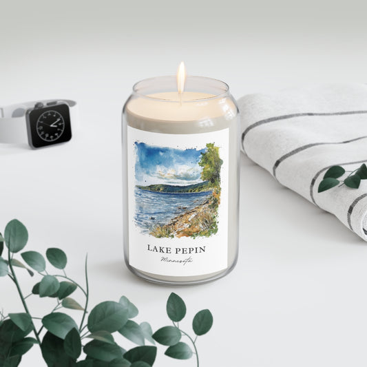Lake Pepin, Minnesota scented soy candle