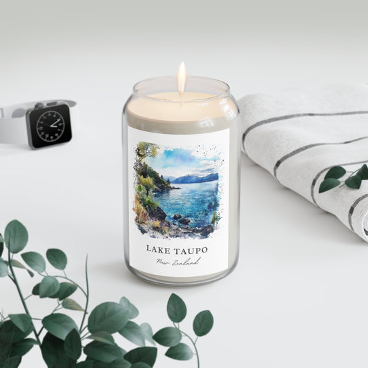 Lake Taupo, New Zealand scented soy candle