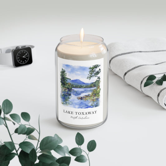 Lake Toxaway, North Carolina scented soy candle