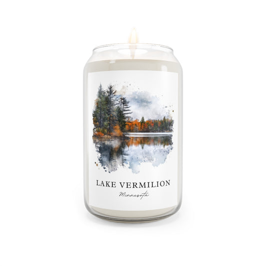Lake Vermilion, Minnesota scented soy candle