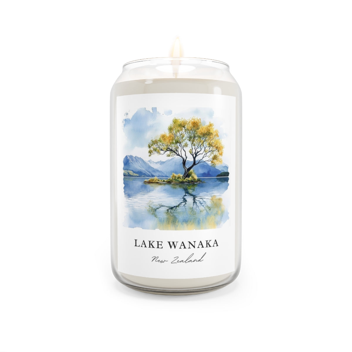 Lake Wanaka, New Zealand scented soy candle