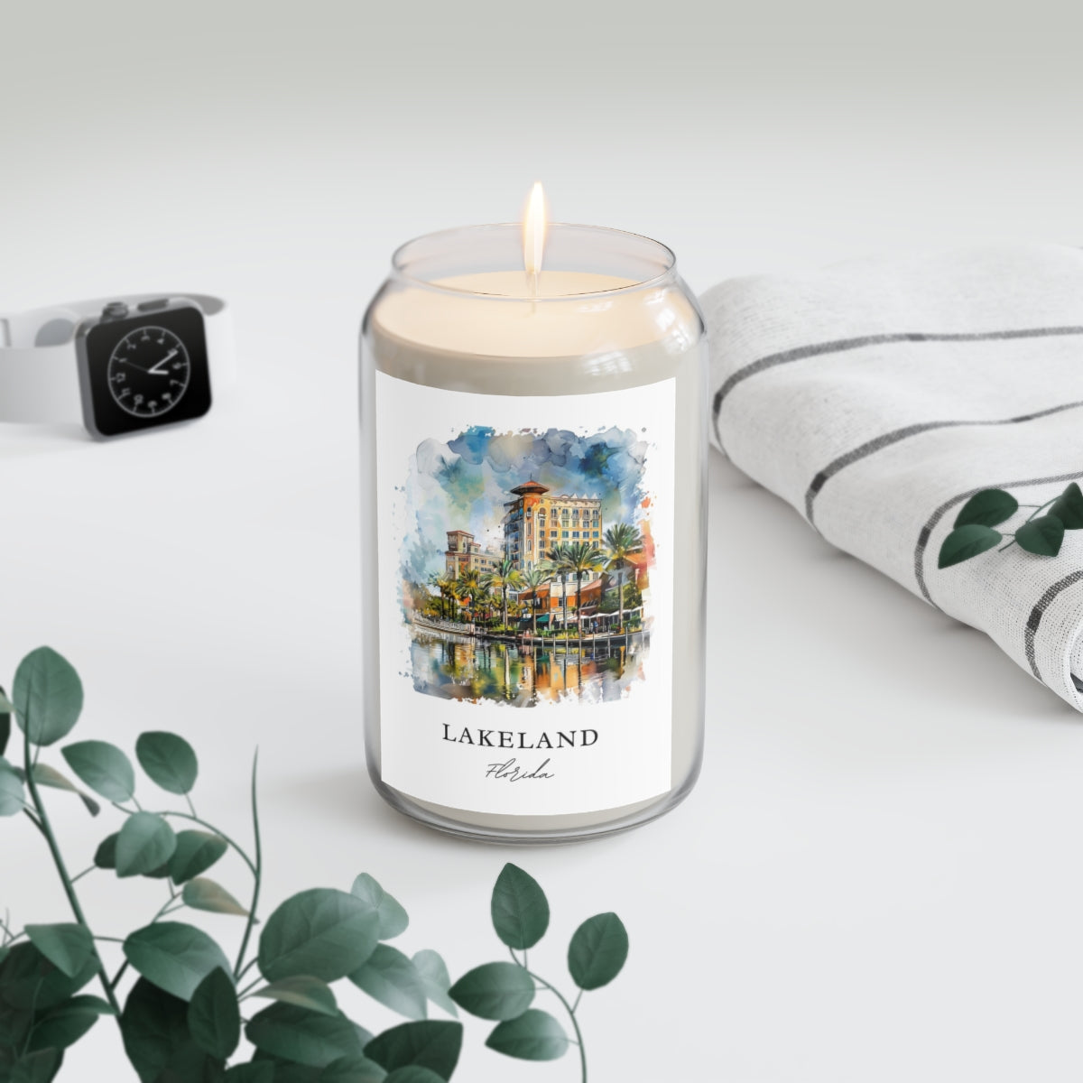 Lakeland, Florida scented soy candle