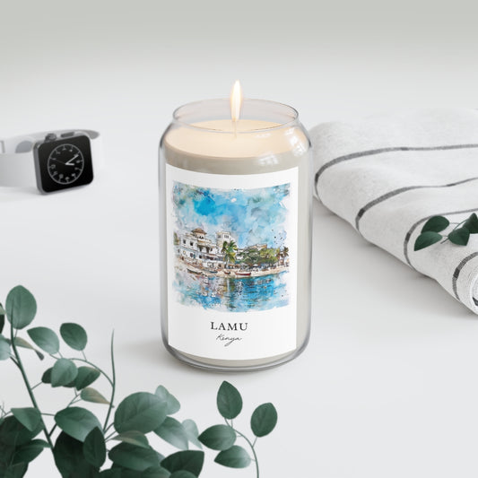 Lamu, Kenya scented soy candle