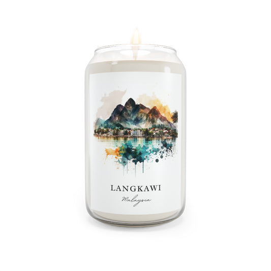 Langkawi, Malaysia scented soy candle