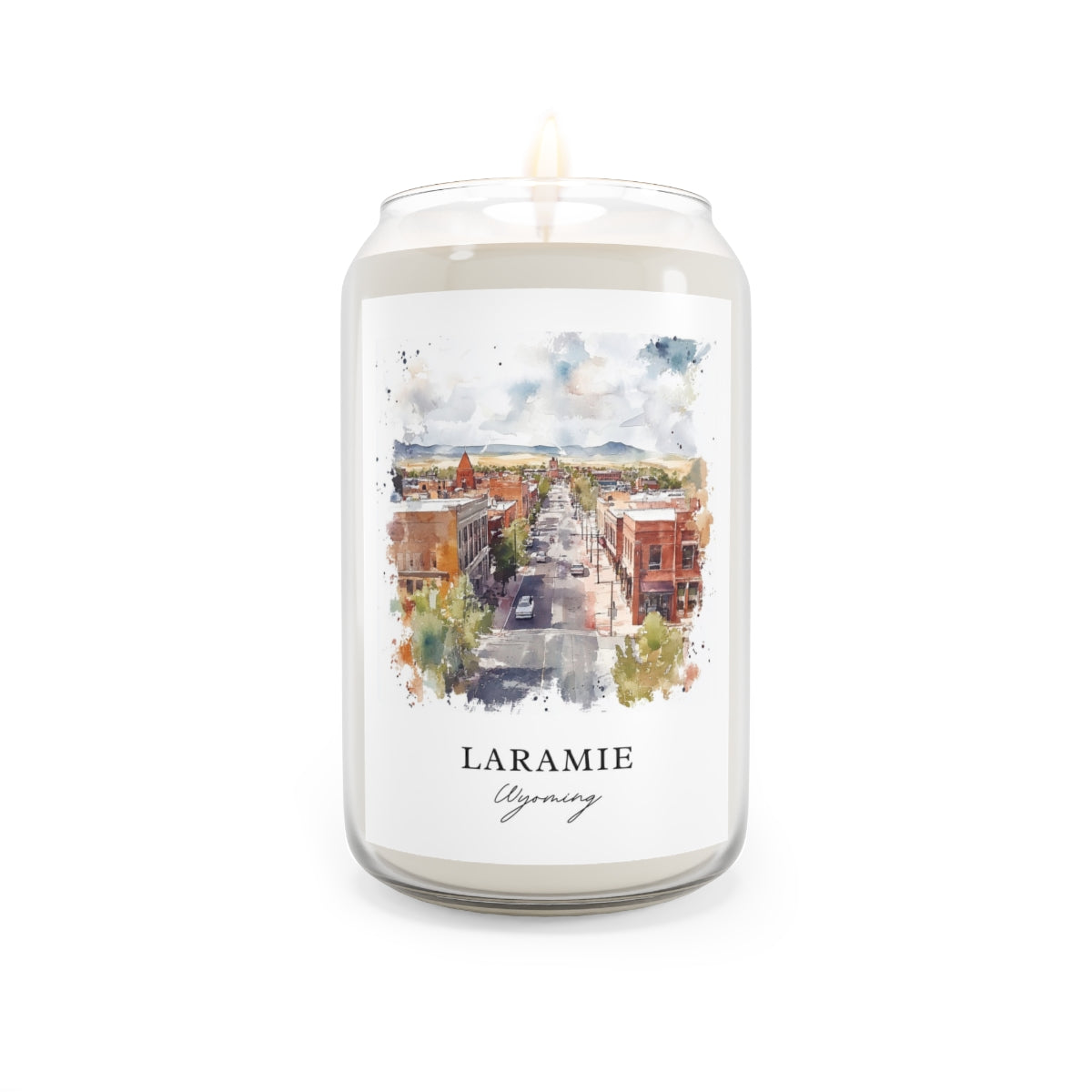 Laramie, Wyoming scented soy candle