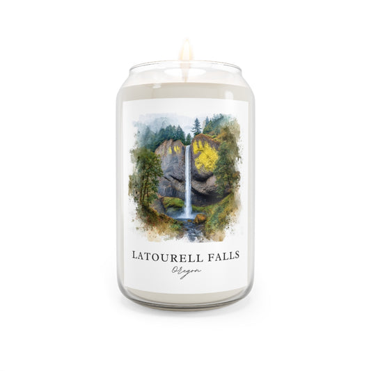 Latourell Falls, Oregon scented soy candle